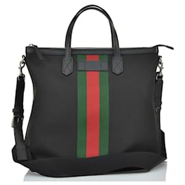 Gucci Borsello Tote Nero Uomo Technocanvas Cerniera Mod. 619751 KWT7N 1060