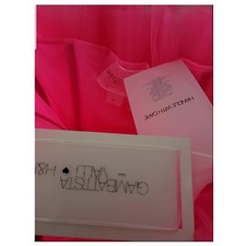 Vestido de tul rosa Giambattista Valli Talla 42