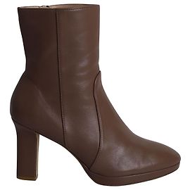 Stuart Weitzman Rosalinda 90 Botines con Plataforma en Piel Marrón