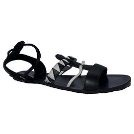 Proenza Schouler Schwarz-weiße Gladiator-Sandalen