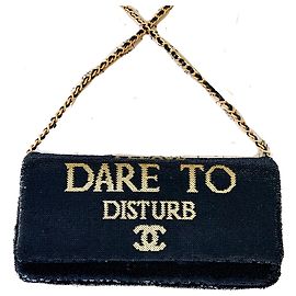 Chanel Rara borsa con paillettes Dare To Disturb
