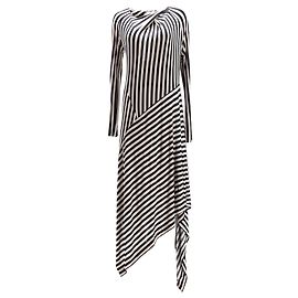 VESTIDO MIDI A RAYAS DASHA DE PETAR PETROV
