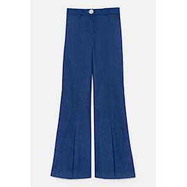 Vaqueros acampanados Wearivery Avedon Azules Algodón - Autre Marque