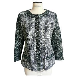 CHANEL Giacca in tweed iridescente NUOVA CON ETICHETTA T40