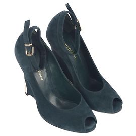 GIANVITO ROSSI Absätze EU 37.5 Wildleder