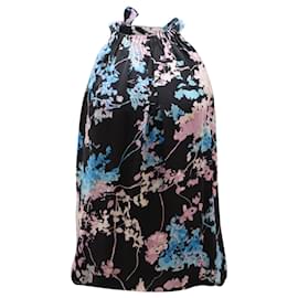 Diane Von Furstenberg Lexi Floral Daze Top in Multicolor Polyester