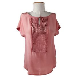 Camicetta di seta rosa Weekend Max Mara Taglia M