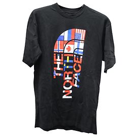 The North Face alle Olimpiadi di Sochi 2014 T-shirt in cotone nero