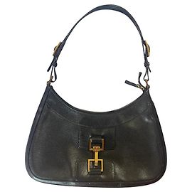 Borsa Gucci Hobo in pelle nera Jackie