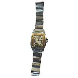 Cartier SANTOS STAHL UND GOLD