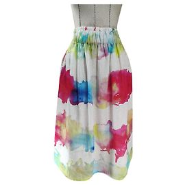 Falda Midi de Lino 120% LINO