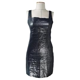 Versace Jeans Couture Kleid Grau Silbrig