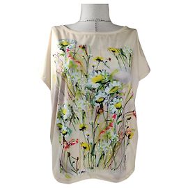Autre Marque Top Save The Queen Multicolore