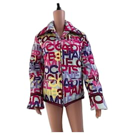 Giacca Chanel Multicolore in Cotone