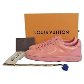 Zapatillas Louis Vuitton Naranja de Charol