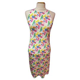 Agnès b. Agnès b Kleid mit geometrischem Muster