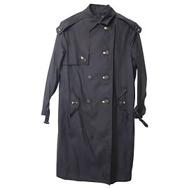 Gabardina Burberry en poliamida negra
