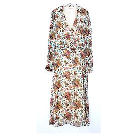 Autre Marque Liu Jo Blumenkleid aus Viskose Georgette