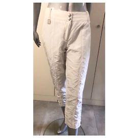 Autre Marque Pantaloni estivi T airfield bianco perlato