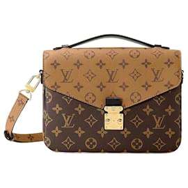 Borsa Louis Vuitton Monogram Reverse Metis Marrone
