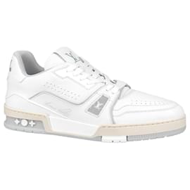 Sneakers Louis Vuitton in pelle bianca
