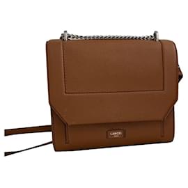 Borsa a mano Lancel Ninon in pelle color caramello