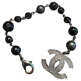 Bracciale Chanel Nero Metallo