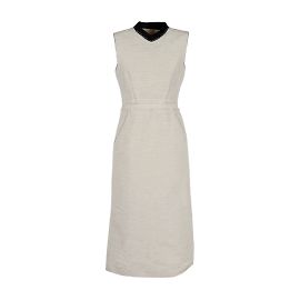 Autre Marque Osmanisches Kleid 6267 mit kontrastierendem Kragen
