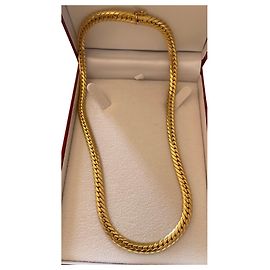 Autre Marque Collier en or jaune 18K 45cm