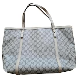 Borsa Tote Gucci Monogramma Beige in Tela