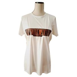 Jean Paul Gaultier Top blanco de poliéster