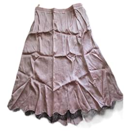 Prada falda empolvada, taille 38.