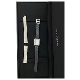 Chanel Boy Friend Uhr aus Stahl und Diamanten