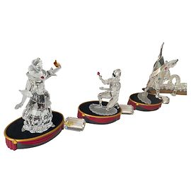 Swarovski Columbine Harlequin and Pierrot Trilogy Set