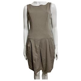 Kleid aus Viskose-Jersey von Joseph in Pilzbeige/Taupe