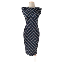 Vestido Roksanda Ilincic Multicolor Algodón Viscosa Talla UK 10