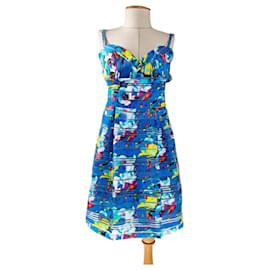Mangano Kleid Fantasie Mehrfarbig