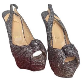 Décolleté Christian Louboutin Argentate 36.5