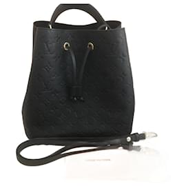 Louis Vuitton NéoNoé Empreinte Borsa in pelle nera