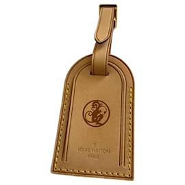 Ciondolo per borsa Louis Vuitton Year of Monkey in vacchetta