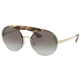 Gafas de sol Prada SPR52U Piloto Marrones