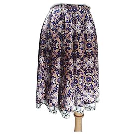 Falda midi de seda Odd Molly
