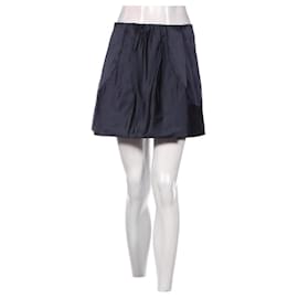 Miu Miu Seidenrock Blau