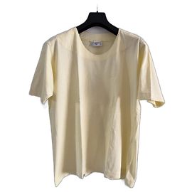 Camiseta de algodón amarilla Valentino Garavani