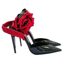 Saint Laurent Freja Rose 105 Absätze fallen 2017