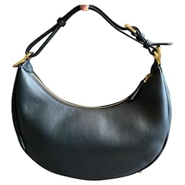 Sac hobo Fendigraphy Fendi en cuir noir