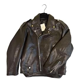 Isabel Marant Bacem Leder Bikerjacke schwarz