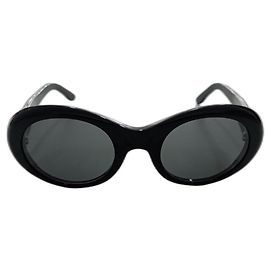 Cartier Oversize Sonnenbrille Schwarz aus Kunststoff