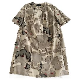 Manteau d'été fleuri Paule Ka Manches Courtes Taille 36