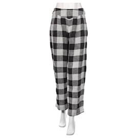 Bitte Kai Rand Gingham Hose Grau Schwarz